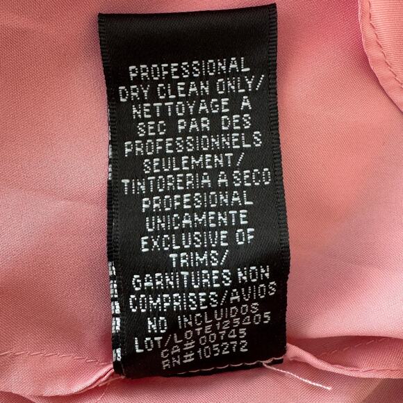 Monique Lhuillier Floral Embroidered Mesh Midi Peony - Picture 12 of 13